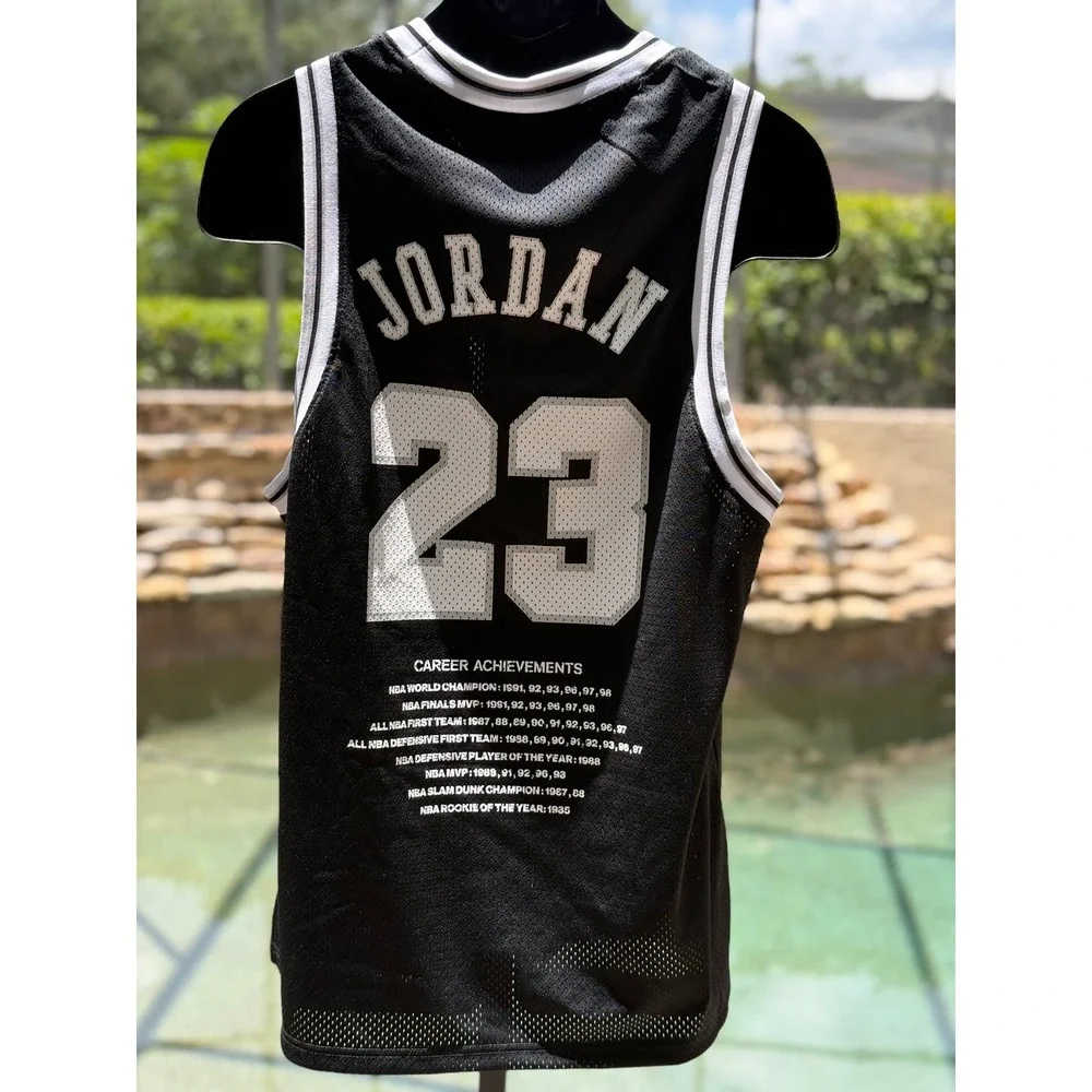 Jordan Michael Jordan 23 Career Achievements Mesh Jersey Mens HF9375-010